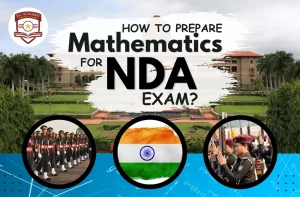 A visual representation of studying and preparing for mathematics in the NDA exam.