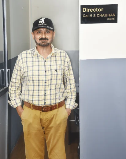 Director COL S H Chauhan