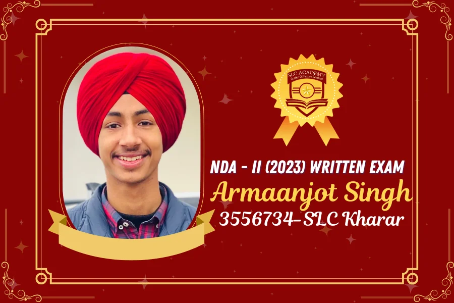 Amaanjot Singh - NDA Member
