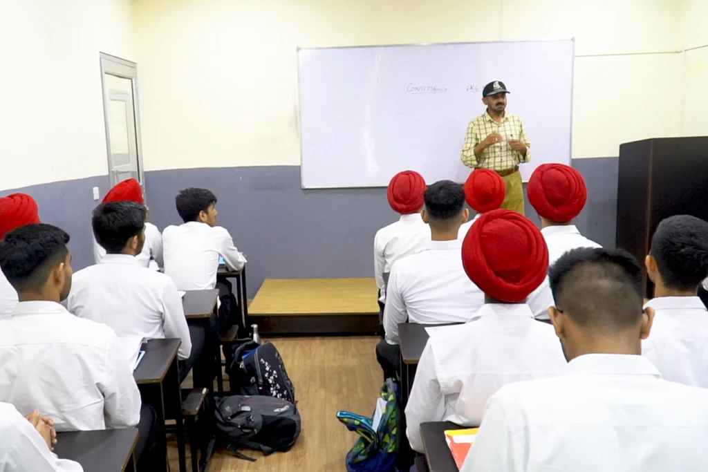 Director Col. H. S. Chauhan Classroom Image